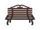 7134 - Metal Bench